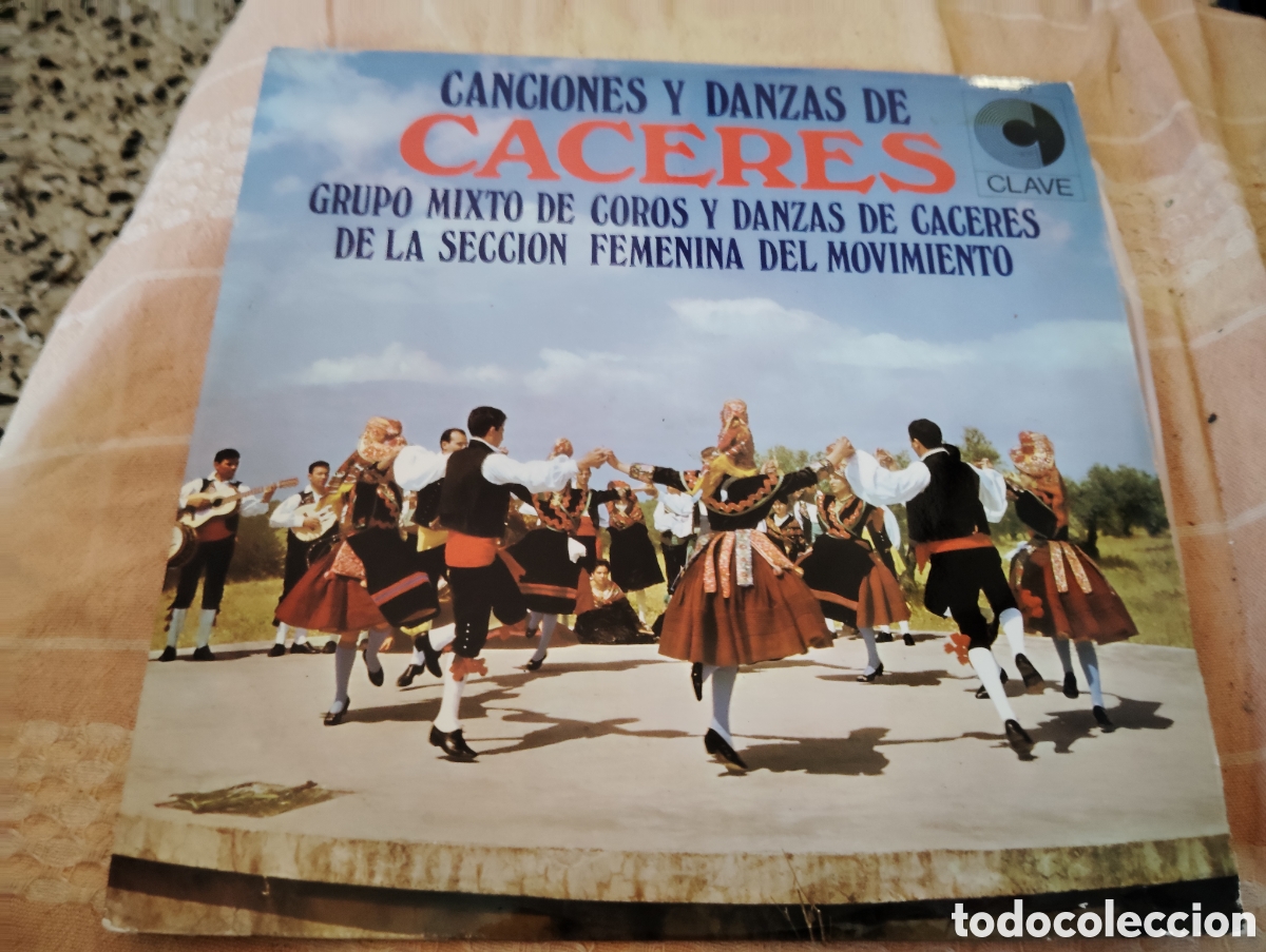 Disques de vinyle: CANCIONES Y DANZAS/ JOTA DE CACERES ( 1969 )