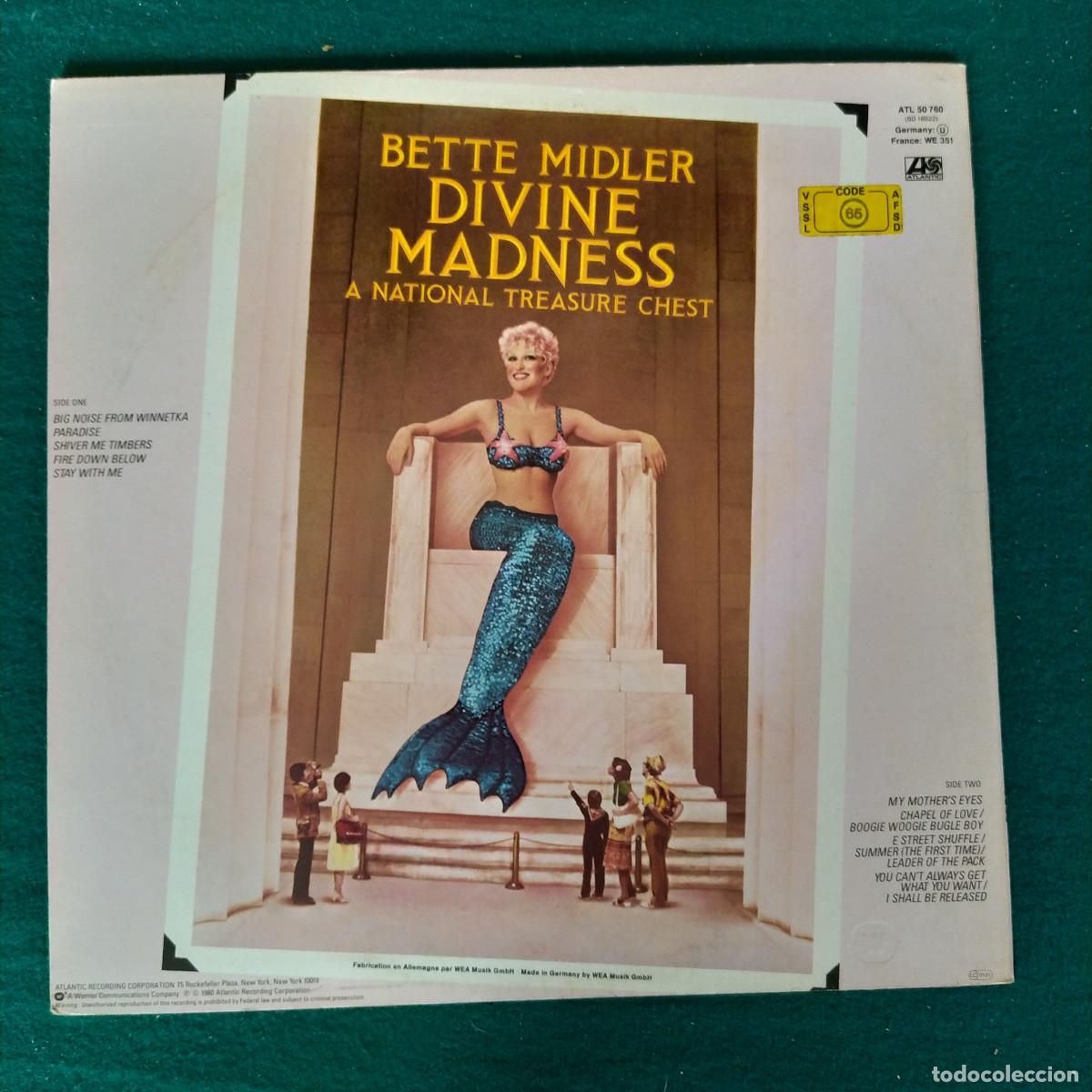 Discos de vinilo: Bette Midler &ndash; Divine Madness - Foto 2