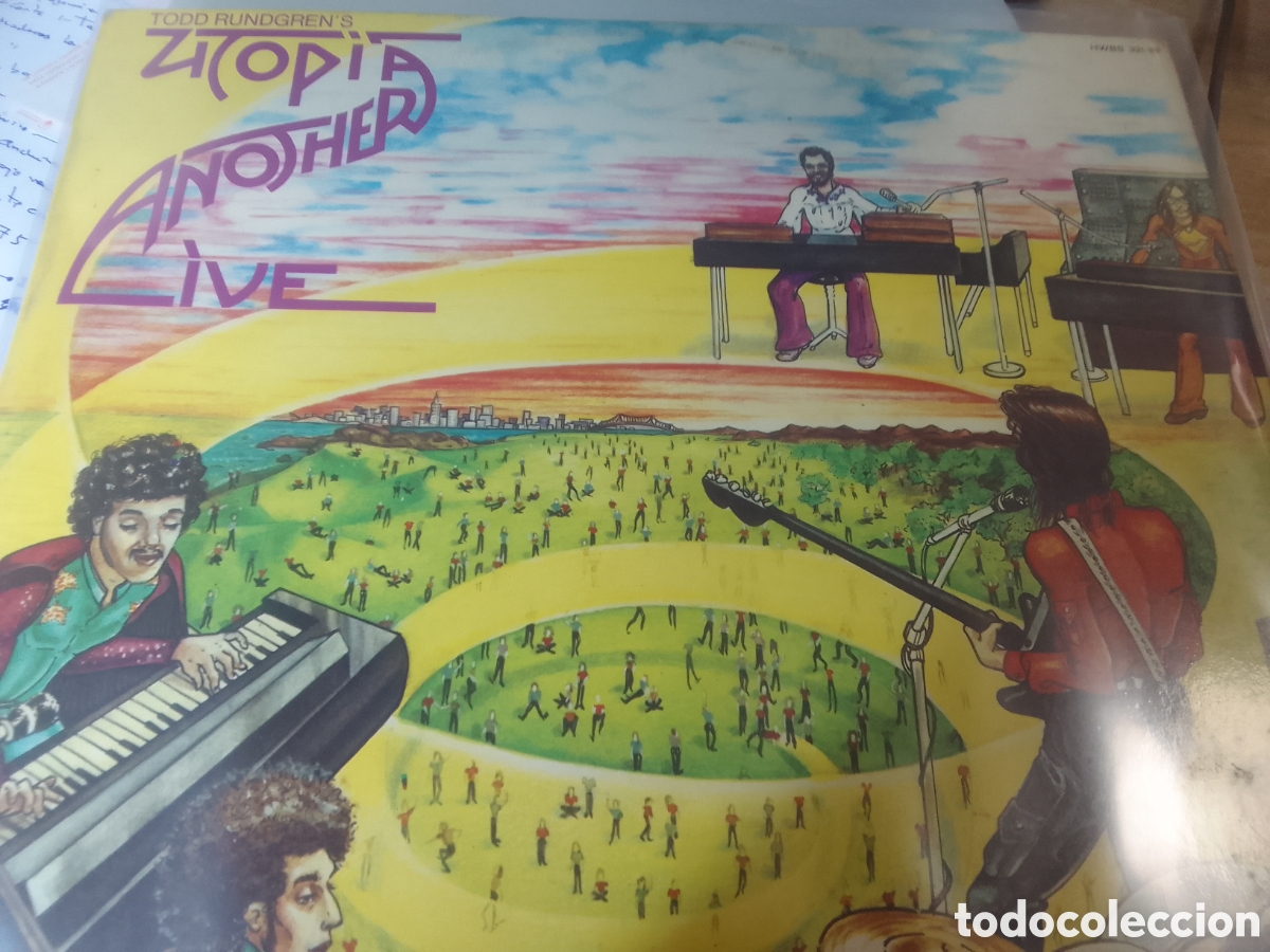 Discos de vinilo: TODD RUNDGREN S UTOPIA ANOTHER LIVE - Foto 1