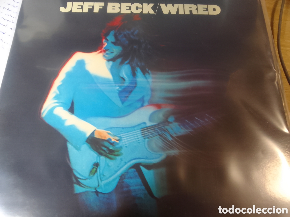 Discos de vinilo: JEFF BECK WIRED CON JAN HAMMER - Foto 1