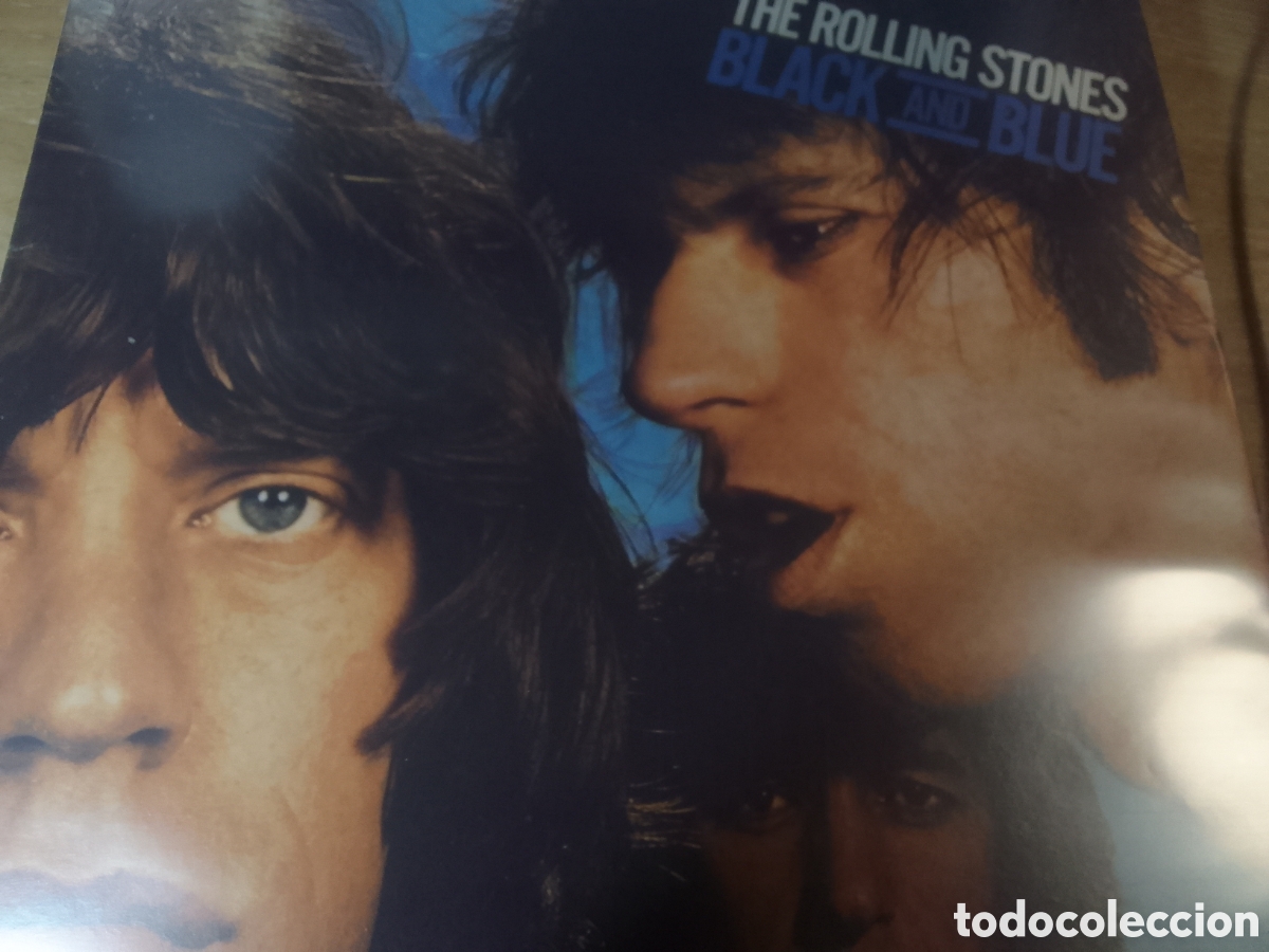 Discos de vinilo: ROLLING STONES BLACK AND BLUE - Foto 1