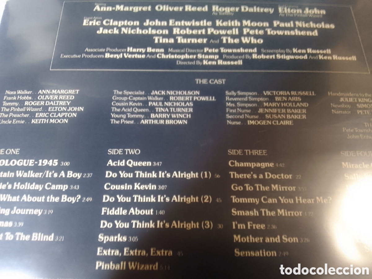Discos de vinilo: THE WHO TOMMY DOBLE LP - Foto 2