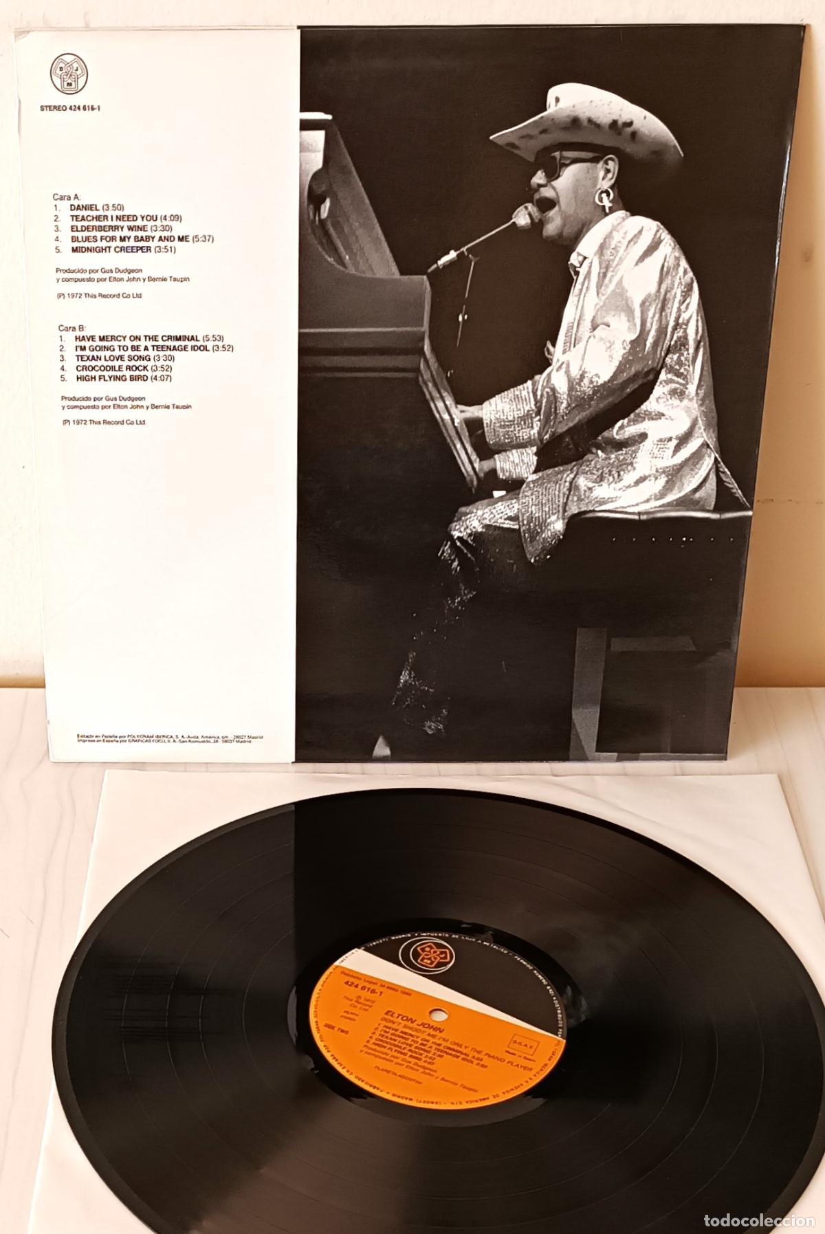 Discos de vinilo: ELTON JOHN - DON&acute;T SHOOT ME DJM - 1990 - Foto 2