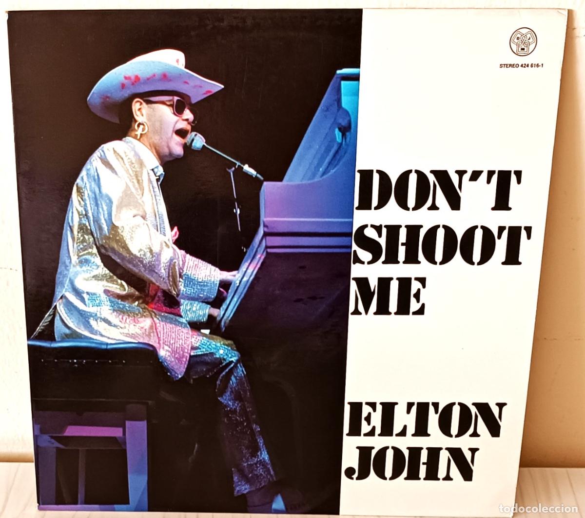 Discos de vinilo: ELTON JOHN - DON&acute;T SHOOT ME DJM - 1990 - Foto 1
