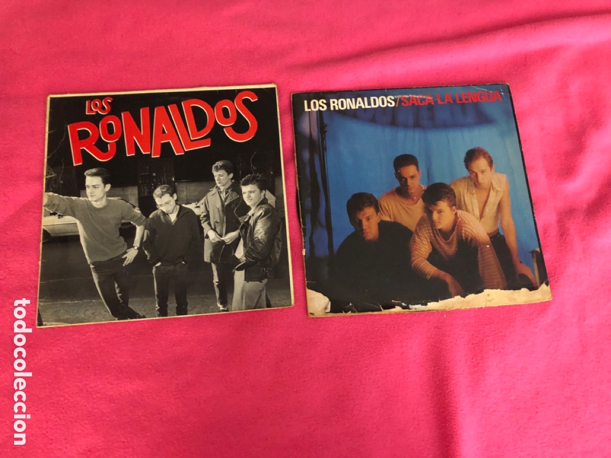 Discos de vinilo: Lote Los ronaldos Saca la lengua etc - Foto 1