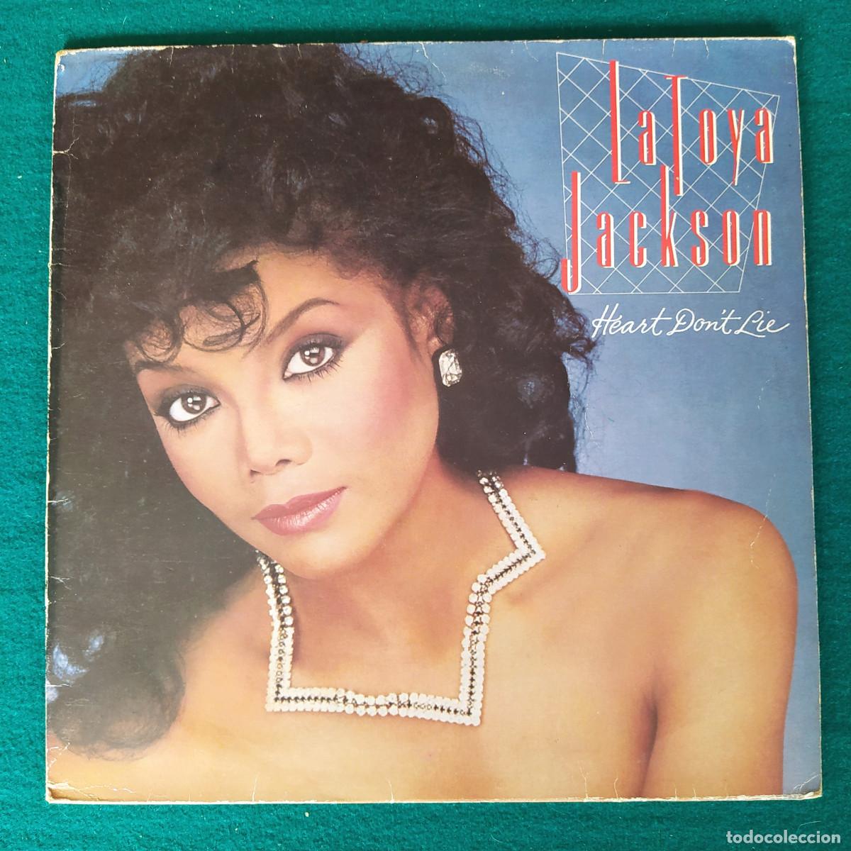 Discos de vinilo: La Toya Jackson &ndash; Heart Dont Lie - Foto 1