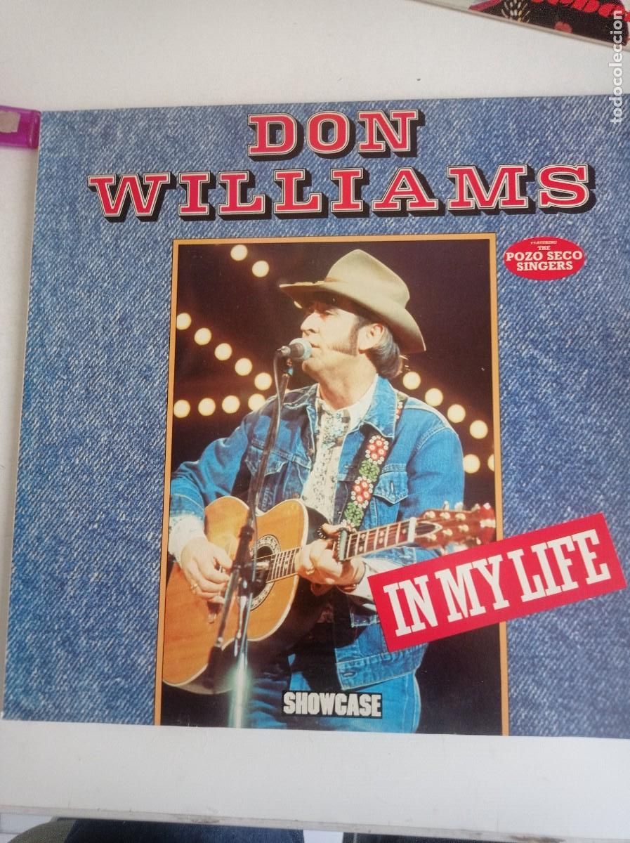 Discos de vinilo: Antiguo Lp Don Williams - Foto 1