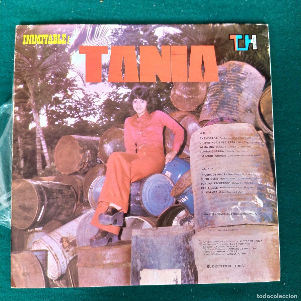 Discos de vinilo: Tania &ndash; Inimitable! 1973 - Foto 2