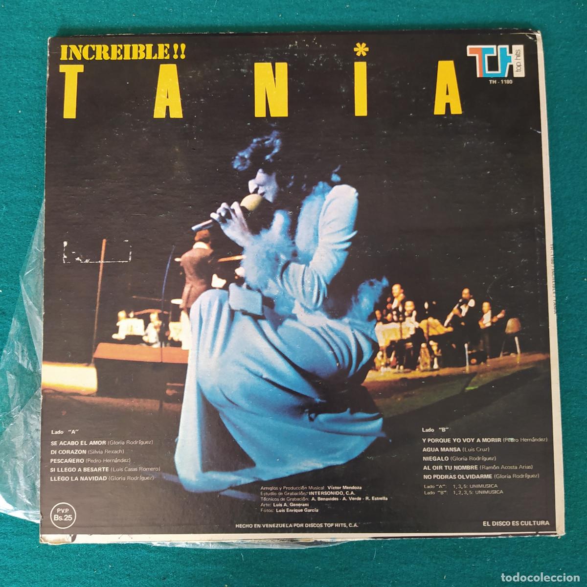 Discos de vinilo: Tania &ndash; Incre&iacute;ble 1976 - Foto 2
