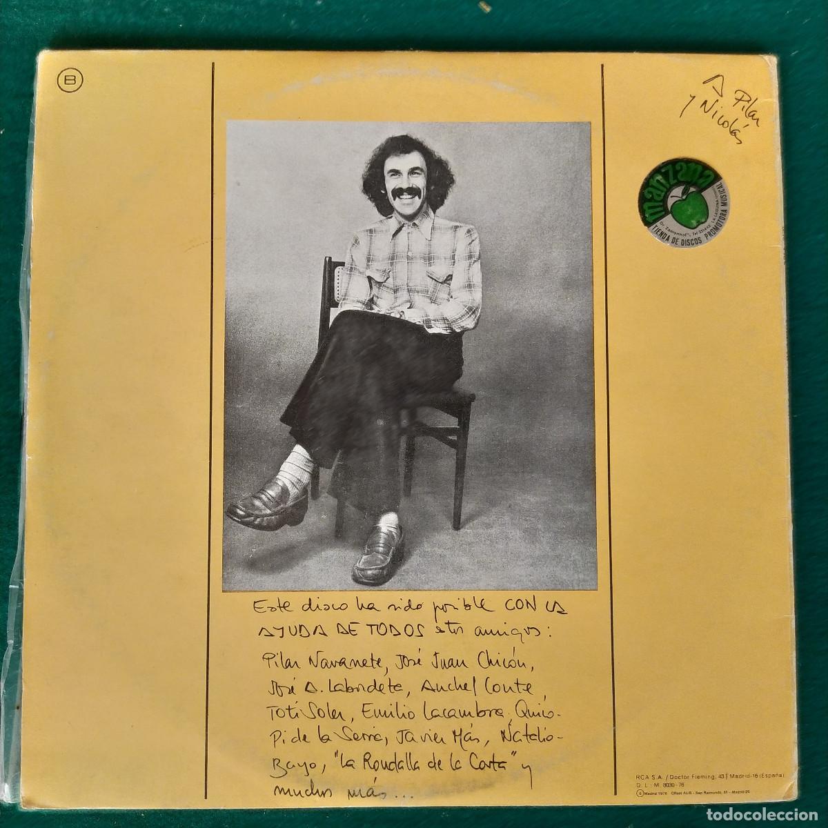 Discos de vinilo: Joaqu&iacute;n Carbonell &ndash; Con La Ayuda De Todos - Foto 2