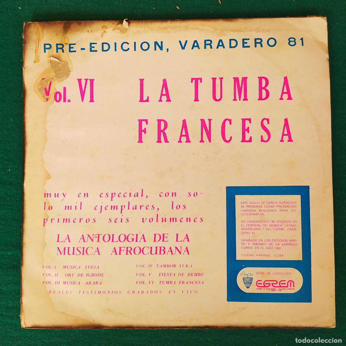 Discos de vinilo: LA TUMBA FRANCESA VOL VI - Foto 1