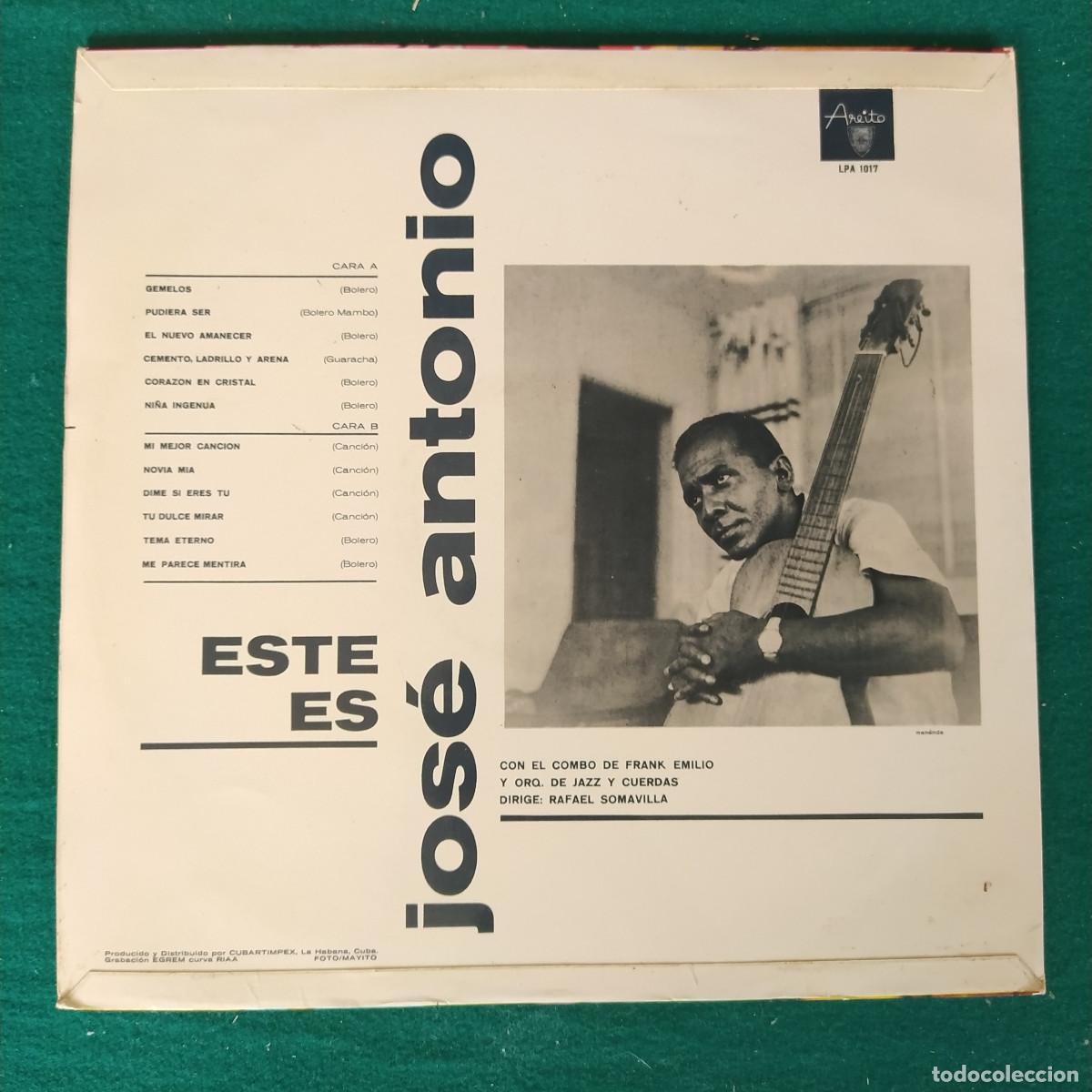 Discos de vinilo: Jos&eacute; Antonio &ndash; Este Es Jos&eacute; Antonio - Foto 2