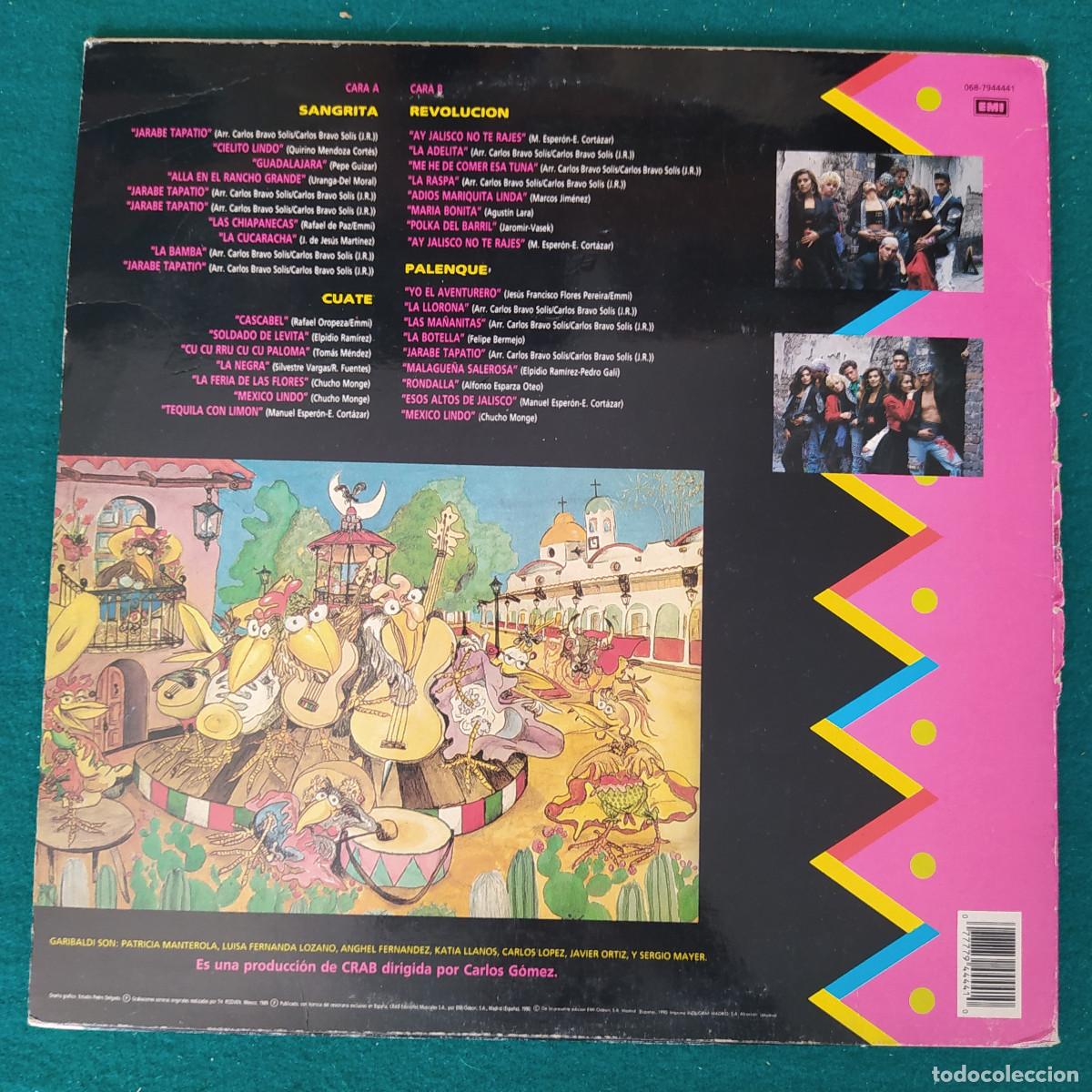 Discos de vinilo: Garibaldi &ndash; Mex Mix 1990 - Foto 2