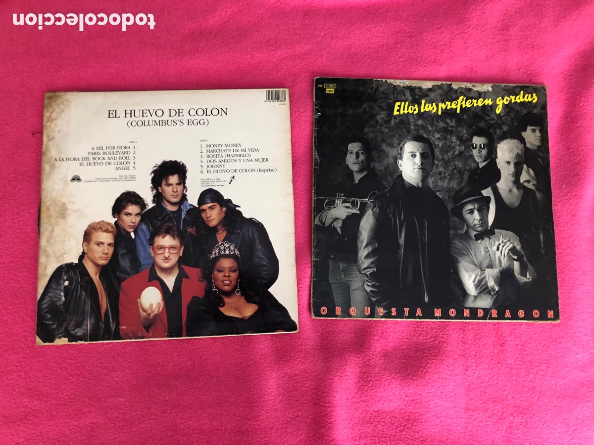 Discos de vinilo: Lote Orquesta mondragon - Foto 2