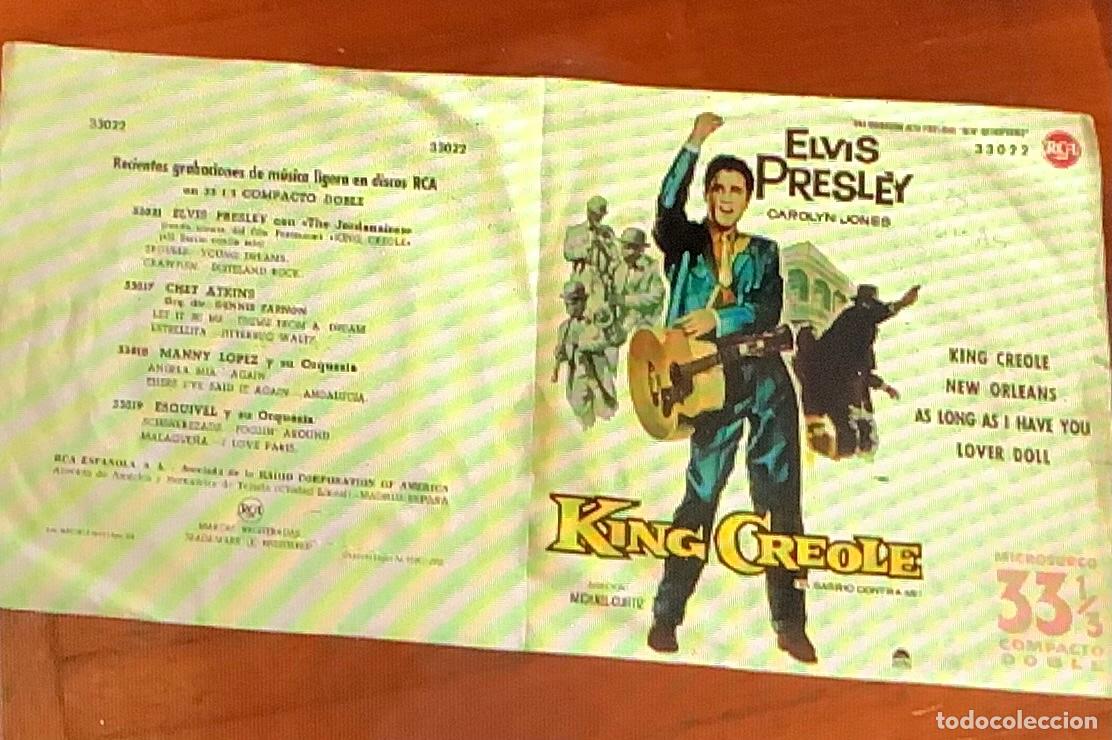 Discos de vinilo: ELVIS PRESLEY-KING CREOLE - Foto 6