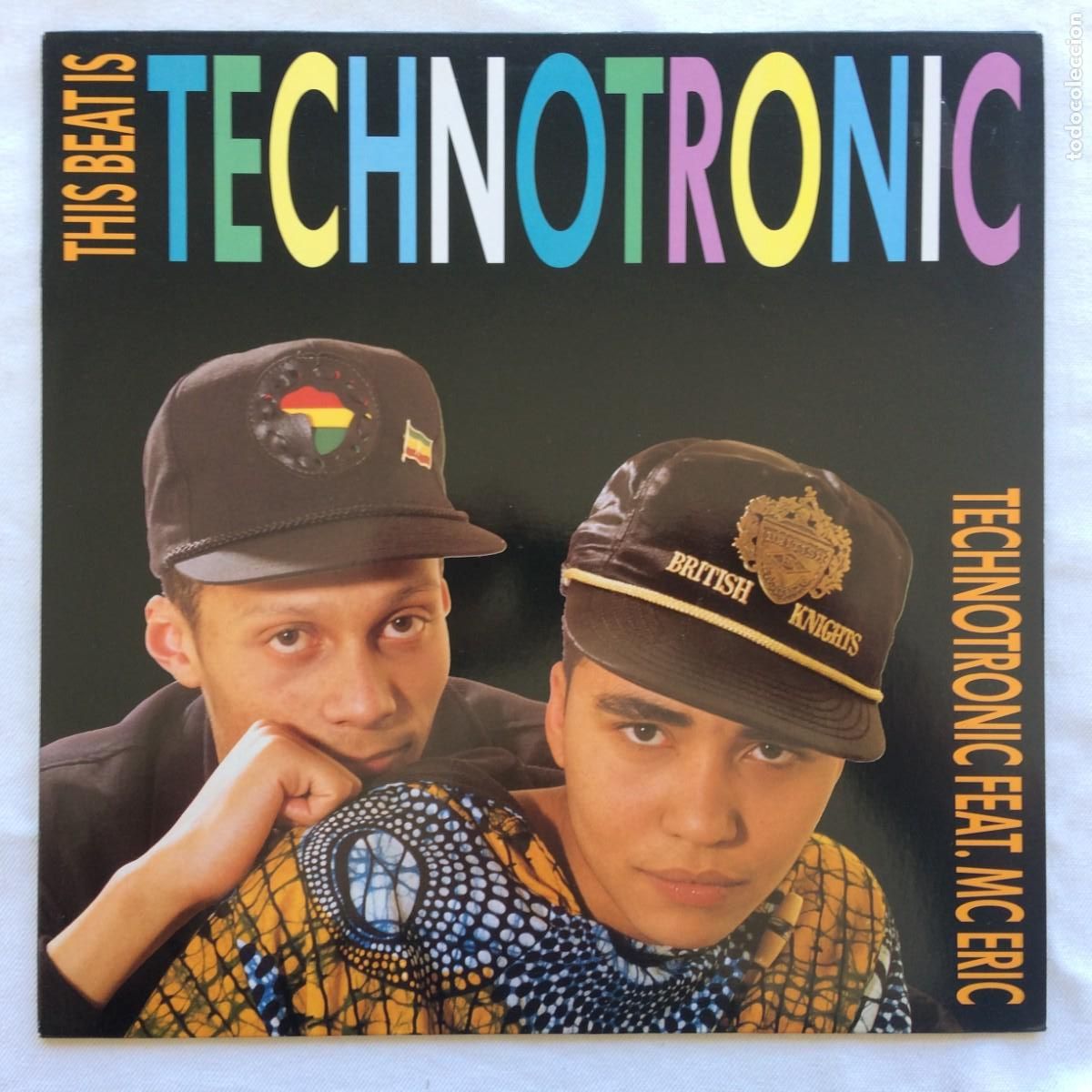 Discos de vinilo: Technotronic Feat. MC Eric &lrm;&ndash; This Beat Is Technotronic Germany 1990 BCM Records Maxi - Foto 1