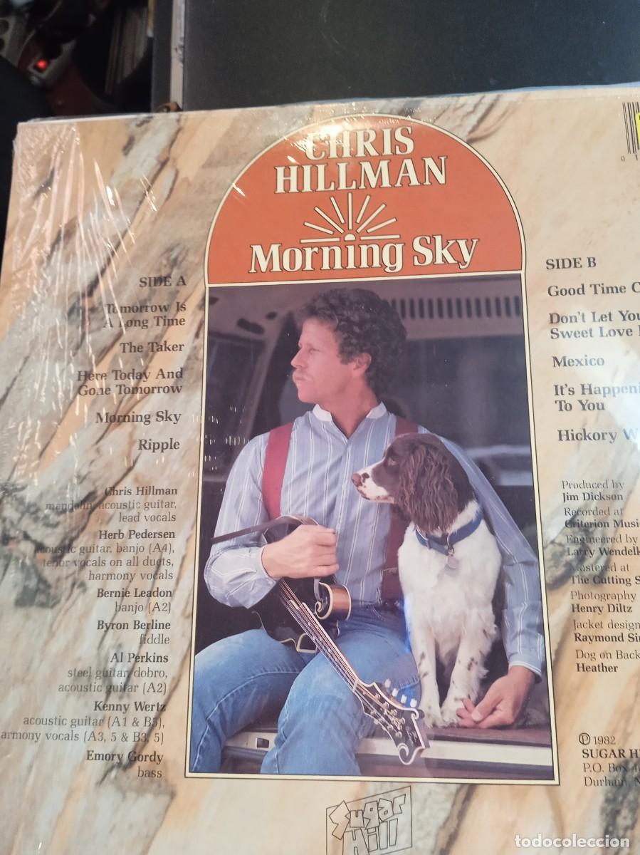 Discos de vinilo: CHRIS HILLMAN- MORNING SKY. LP - Foto 2