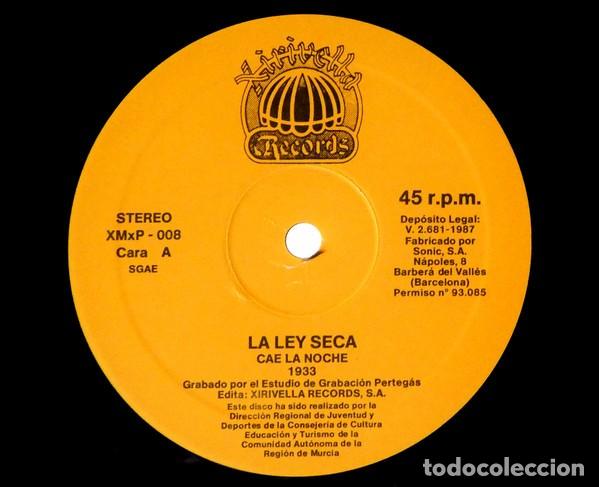 Discos de vinilo: Ley Seca &ndash; Ley Seca - Maxi 45 - Foto 3