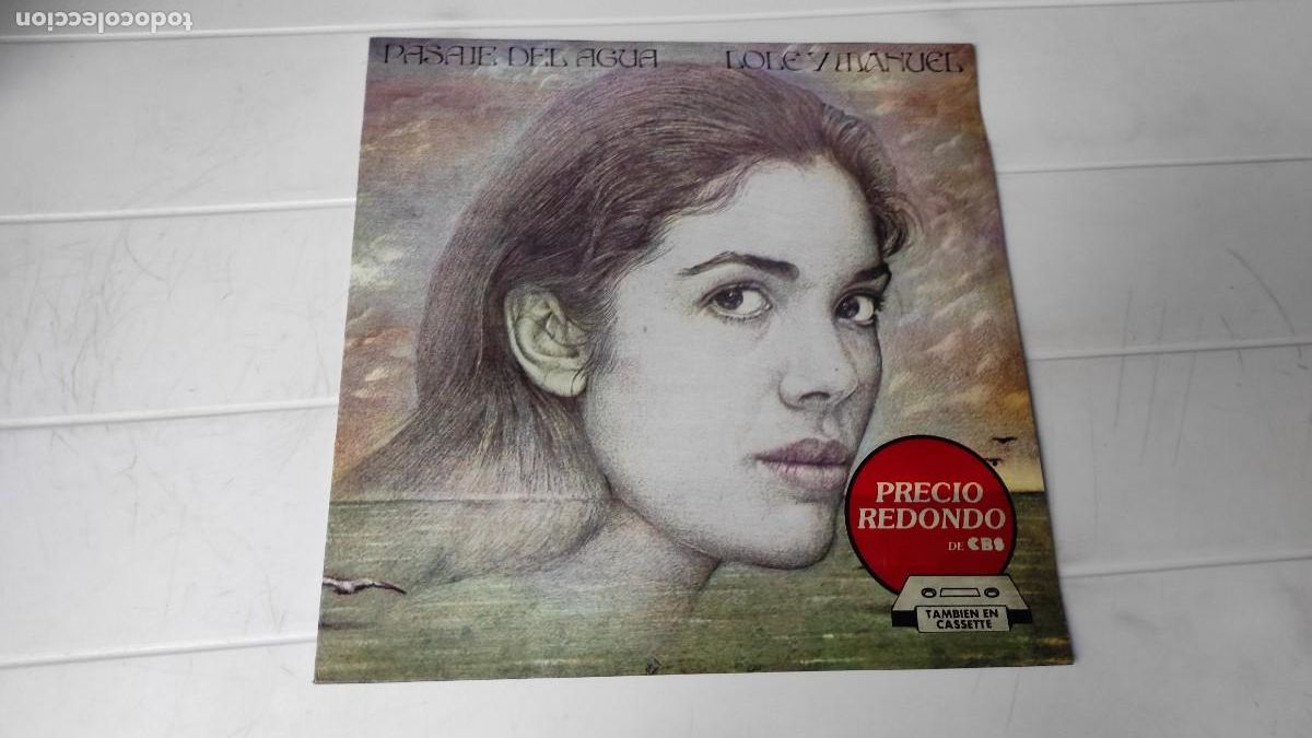 Discos de vinilo: LP LOLE Y MANUEL - PASAJE DEL AGUA - Foto 1