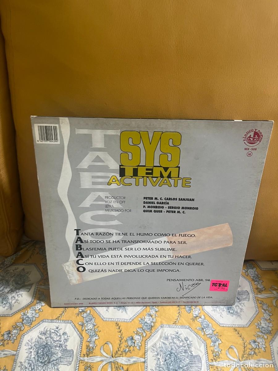 Discos de vinilo: System Activate &lrm;&ndash; Tabaco - Foto 2