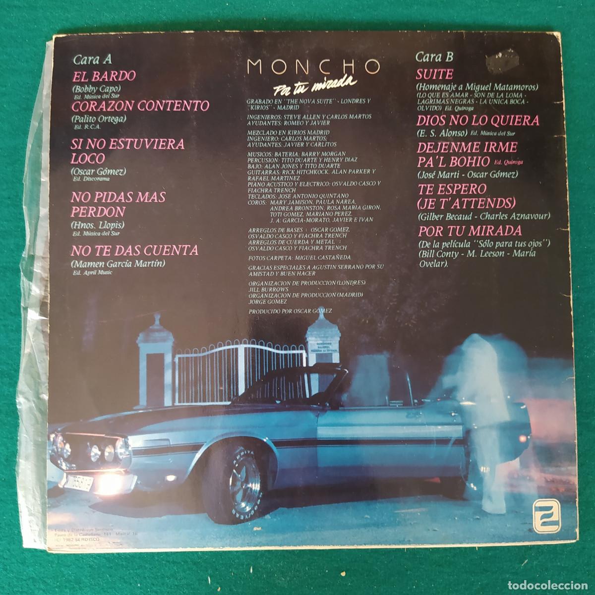 Discos de vinilo: Moncho &ndash; Por Tu Mirada - Foto 2