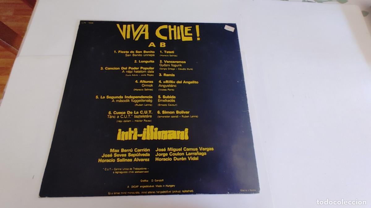 Discos de vinilo: INTI ILLIMANI-LP VIVA CHILE - Foto 2
