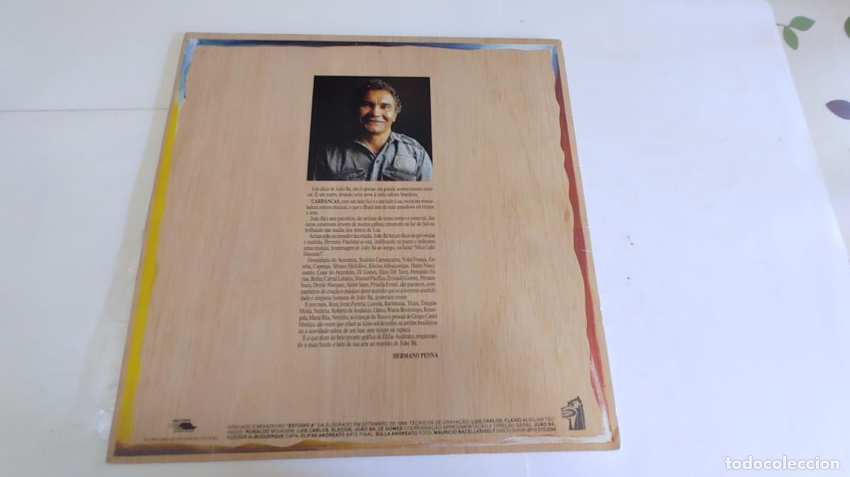 Discos de vinilo: JO&Atilde;O B&Aacute; E PARCEIROS-LP CARRANCAS-LP CARRANCAS-NUEVO - Foto 2