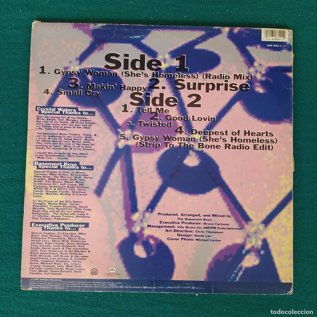 Discos de vinilo: Crystal Waters &ndash; Surprise - Foto 2