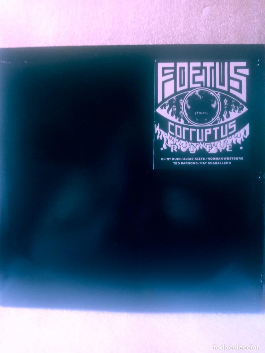 Discos de vinilo: FOETUS CORRUPTUS-RIFE. - Foto 1