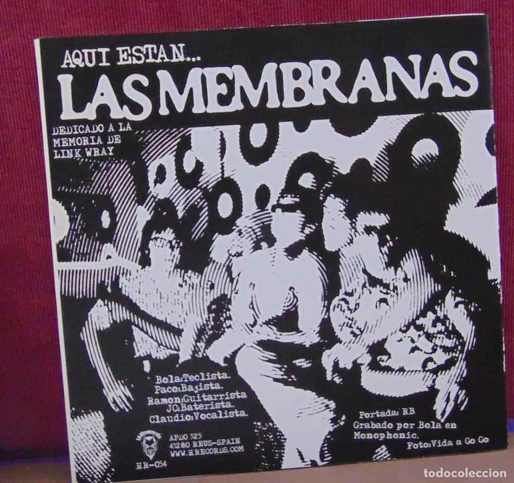 Discos de vinilo: Las Membranas &ndash; Aqui Estan... - SINGLE 2007 - Foto 2