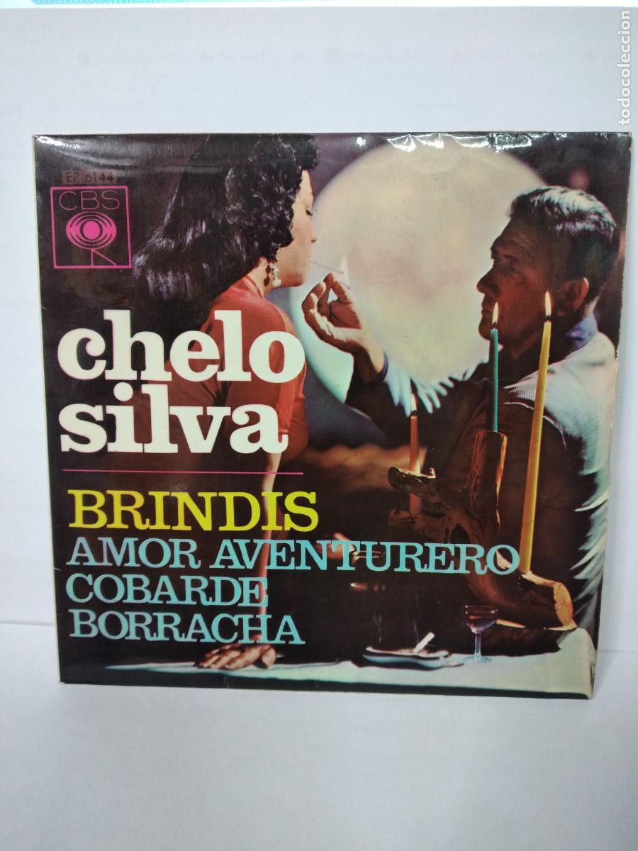 Discos de vinilo: CHELO SILVA - BRINDIS + 3. EP CBS 1966 - Foto 1