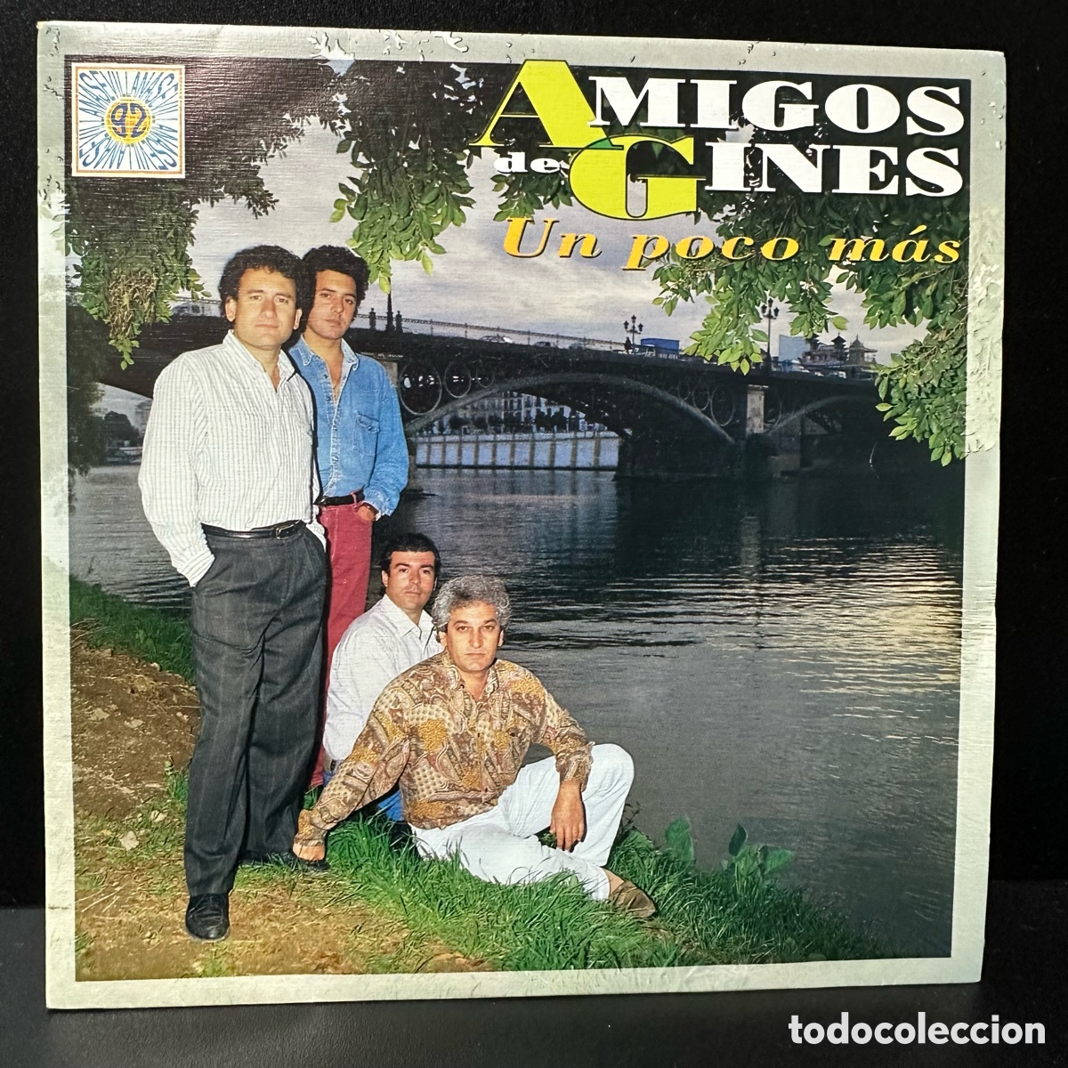 Discos de vinilo: Amigos de Gines - Un poco m&aacute;s (7&rdquo;, Single) - Foto 1