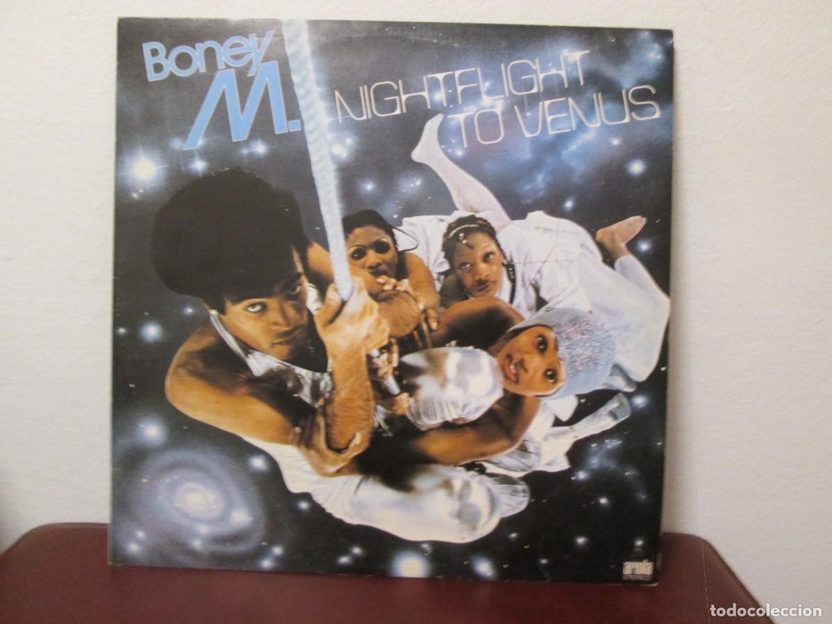 Discos de vinilo: LP BONEY M NIGHTFLIGHT TO VENUS - Foto 3