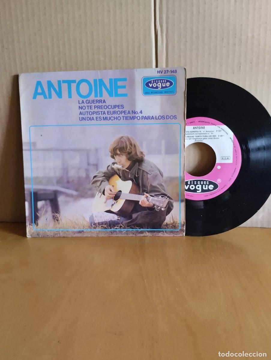 Discos de vinilo: ANTOINE ---- LA GUERRA +3 - Foto 1