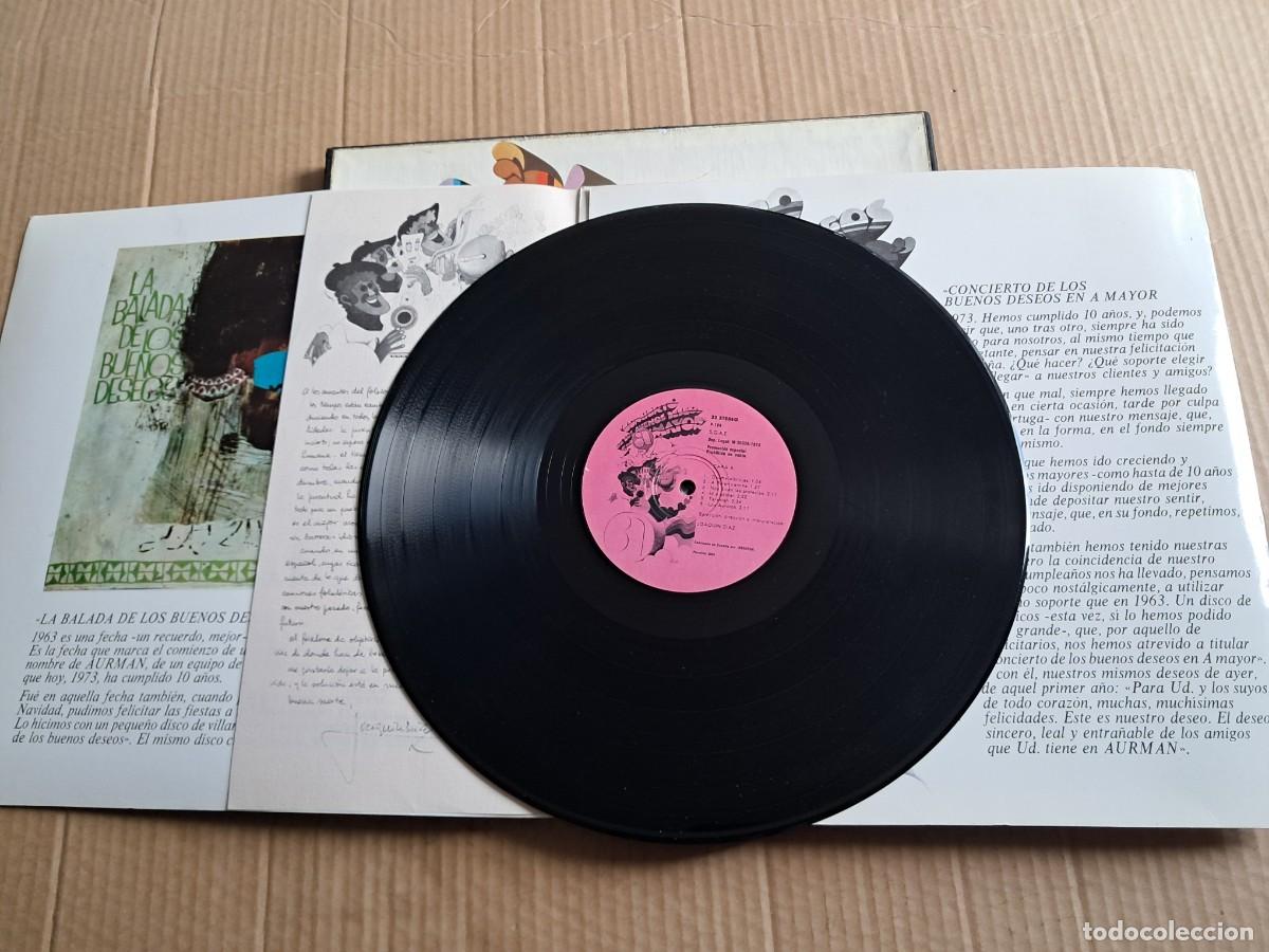Discos de vinilo: JOAQUIN DIAZ - CONCIERTO DE LOS BUENOS DESEOS EN A MAYOR BOX LP 1973 - Foto 5