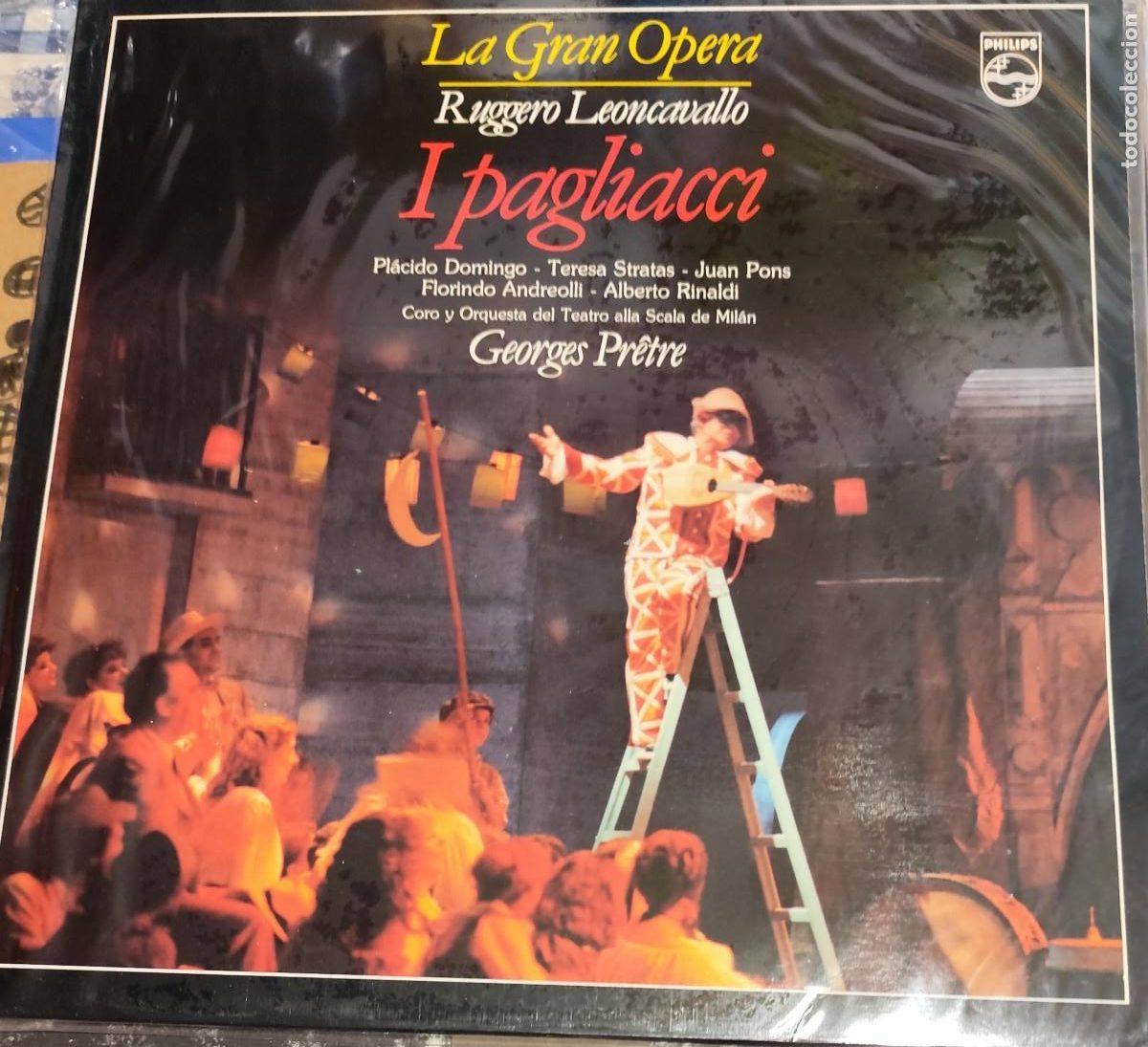 Discos de vinilo: LP LA GRAN OPERA, IPAGLIACCI - Foto 1