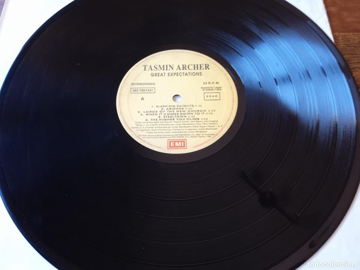 Discos de vinilo: Tasmir Archer - Great Expectations - Lp original EMI 1992 - Foto 3