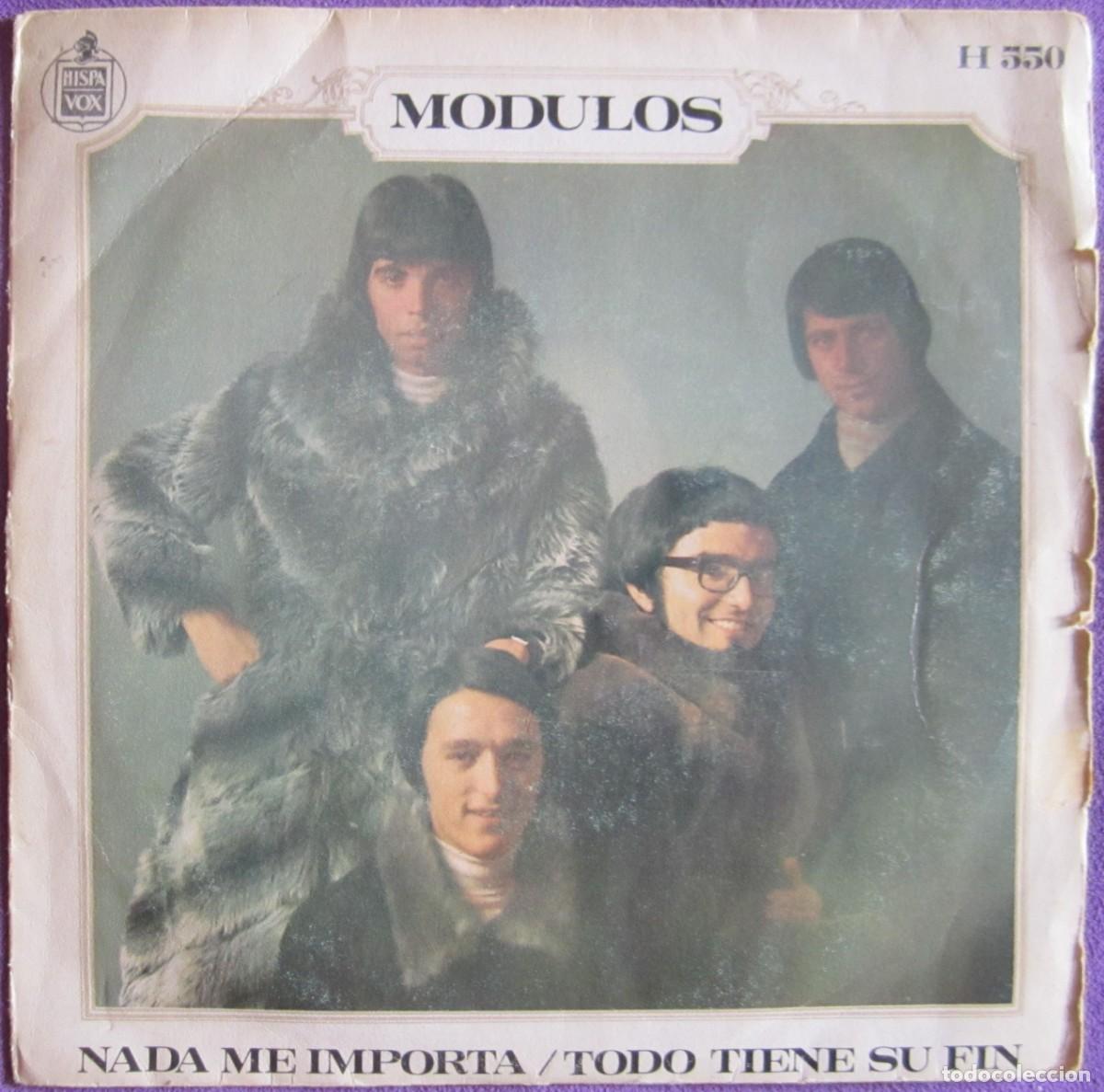 Discos de vinilo: M&Oacute;DULOS: TODO TIENE SU FIN / NADA ME IMPORTA - Foto 1