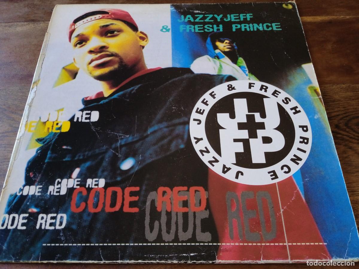 Discos de vinilo: Jazzy Jeff & the Fresh Prince - Code Red - Lp original Jive 1993 - Foto 1