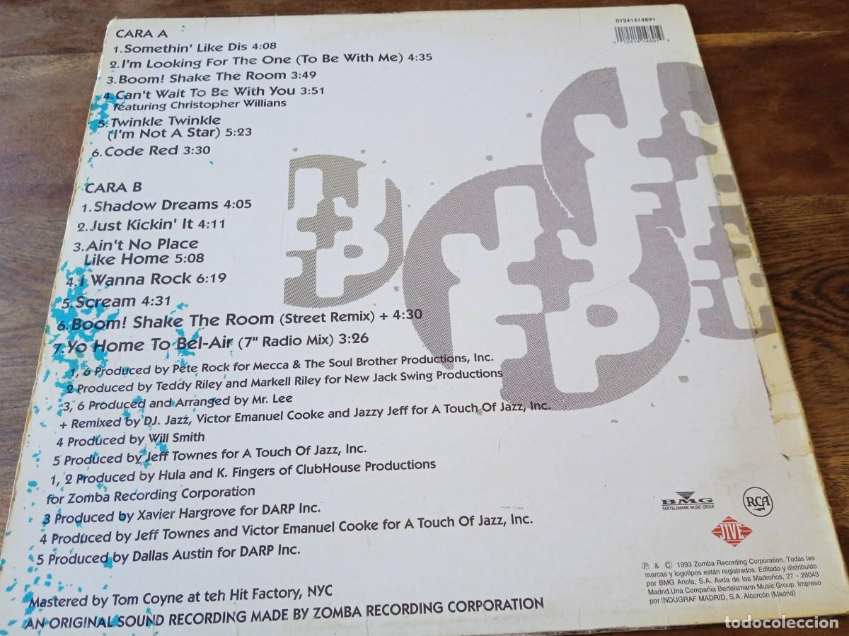 Discos de vinilo: Jazzy Jeff & the Fresh Prince - Code Red - Lp original Jive 1993 - Foto 2