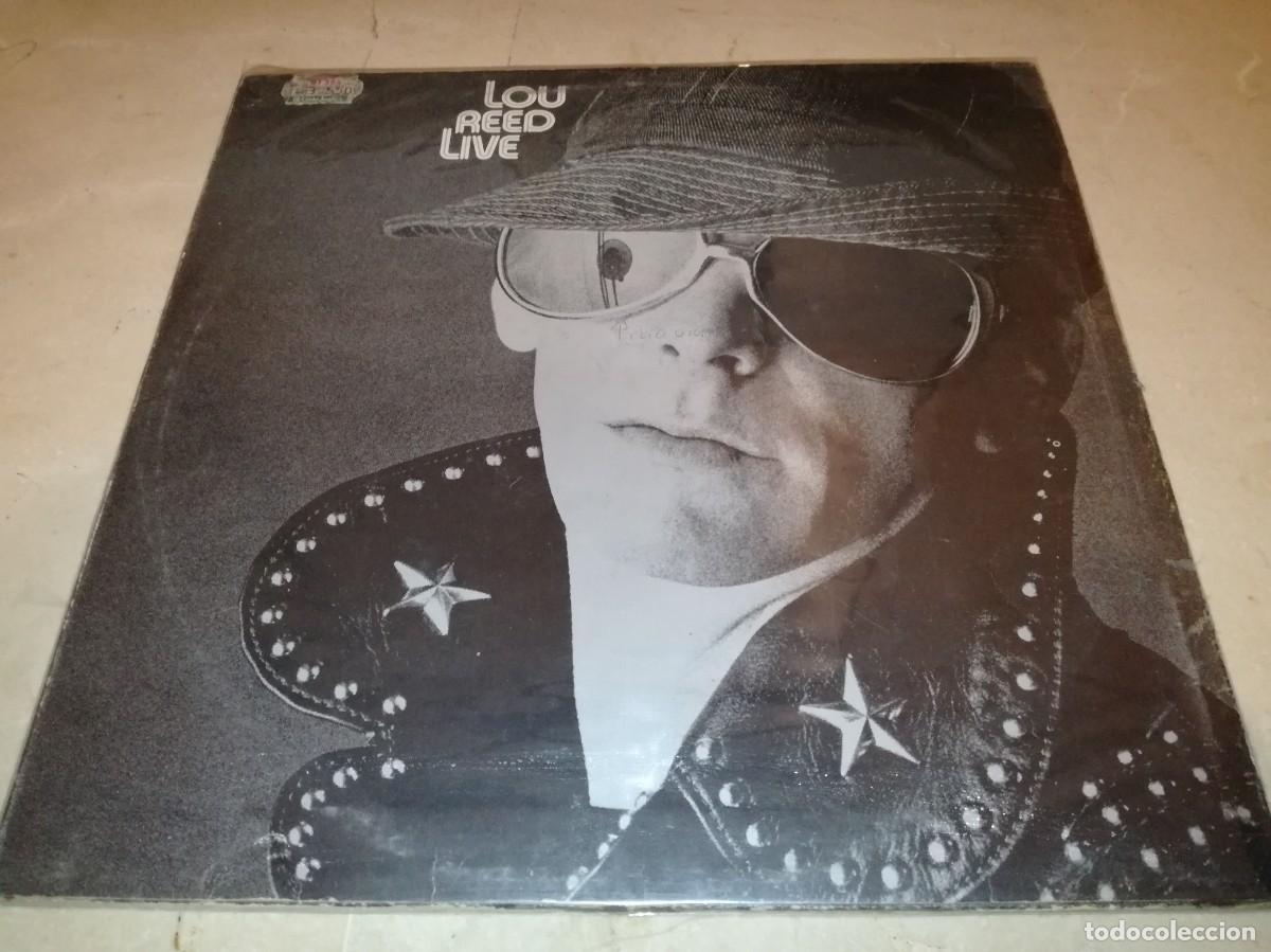 Discos de vinilo: LOU REED LIVE-RCA 1975 - Foto 1
