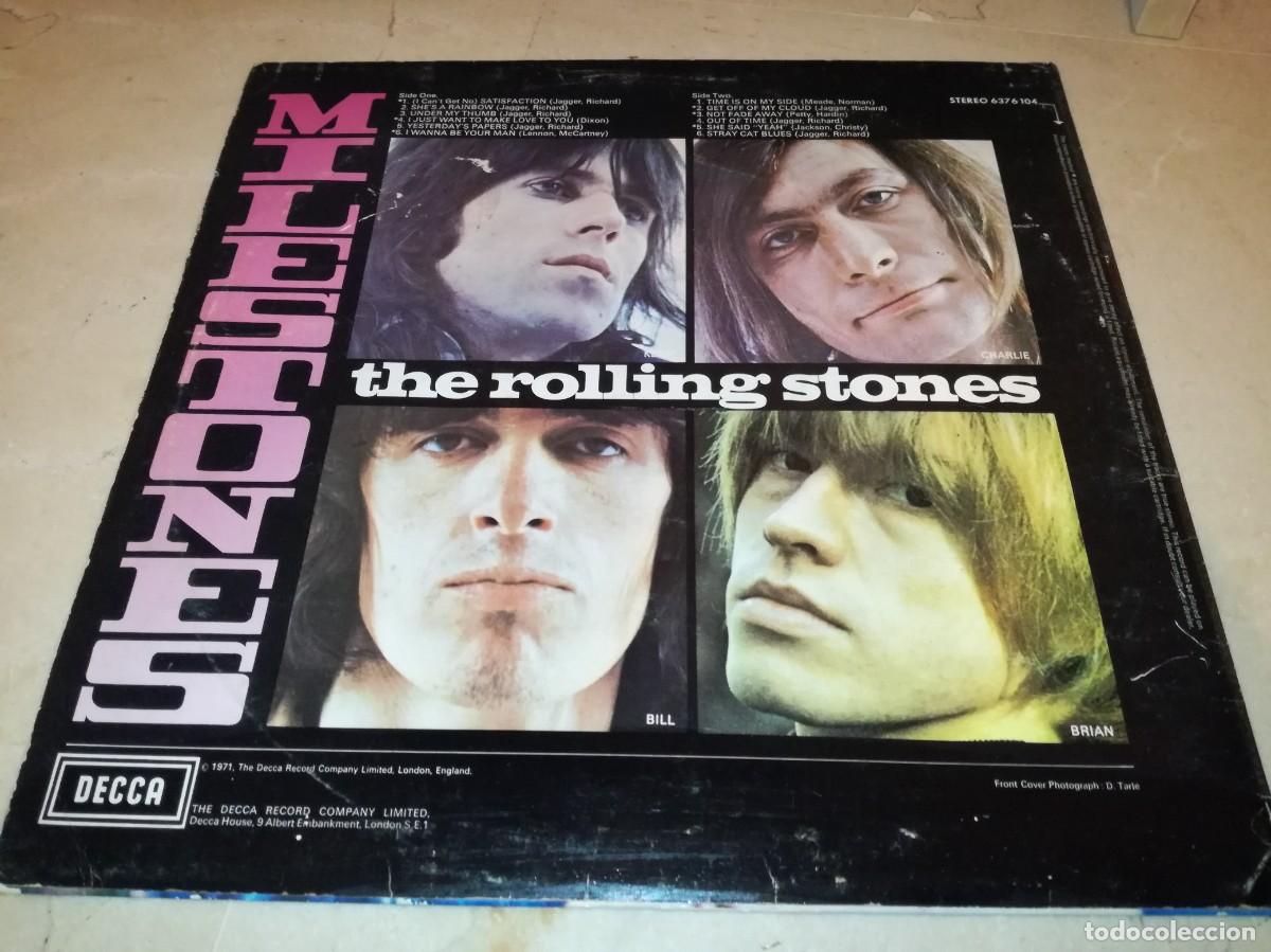 Discos de vinilo: THE ROLLING STONES-MILESTONES-DECCA - Foto 2