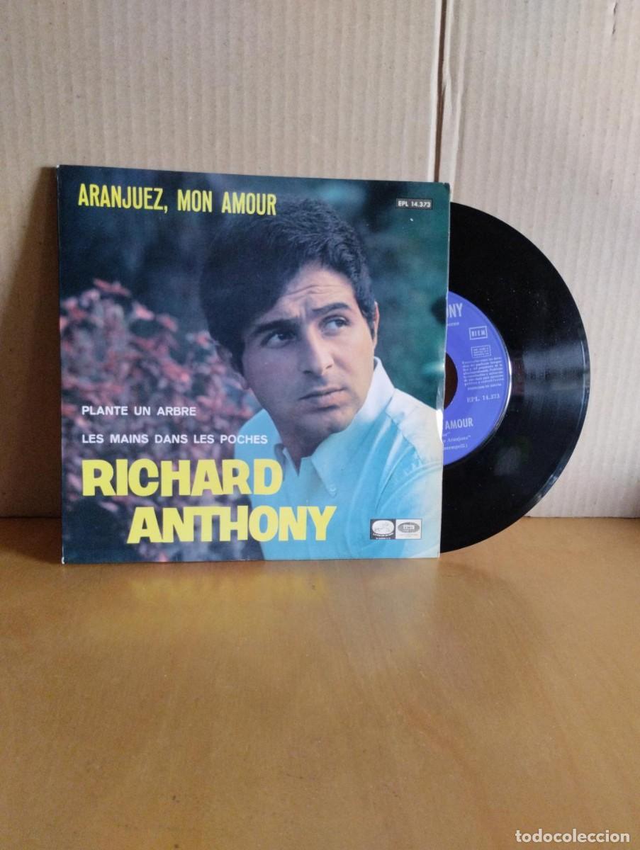 Discos de vinilo: RICHARD ANTHONY ---- ARANJUEZ, MON AMOUR +3 - Foto 1