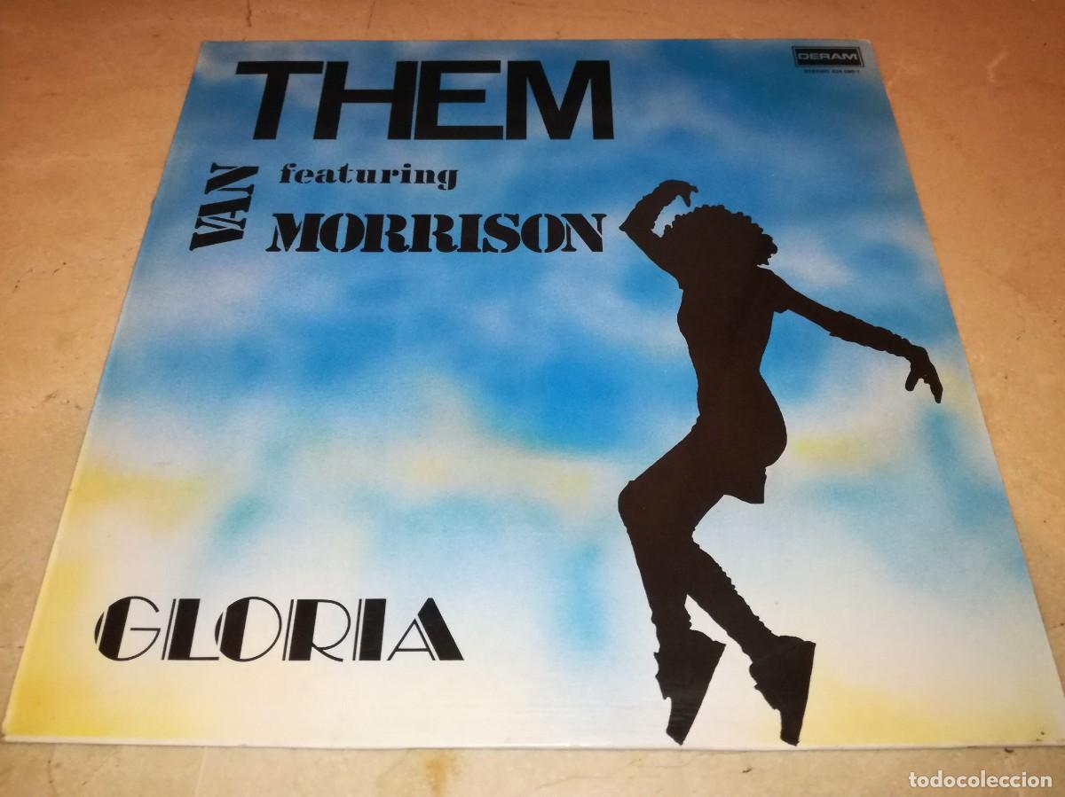 Discos de vinilo: THEM-FEATURING VAN MORRISON-GLORIA-EDICI&Oacute;N ESPA&Ntilde;OLA - Foto 1