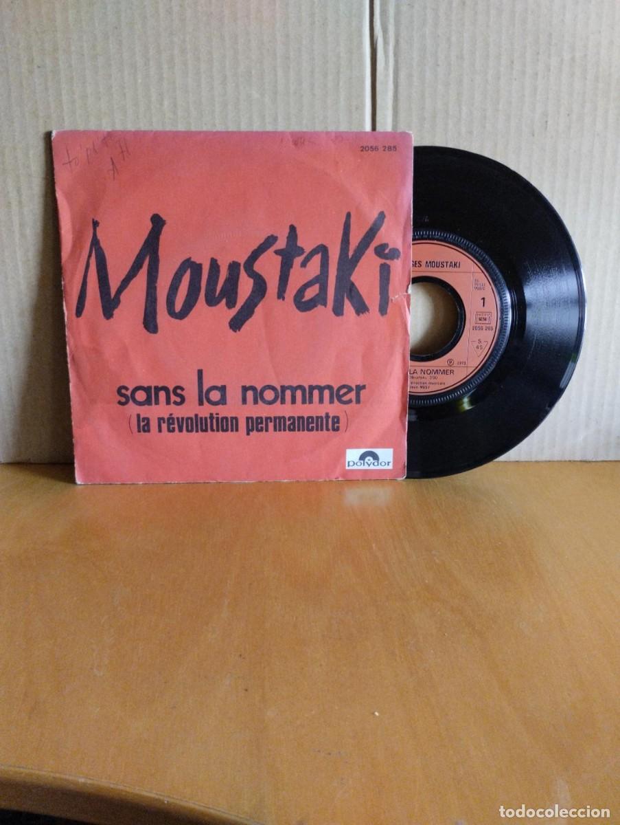 Discos de vinilo: MOUSTAKI --- SANS LA NONMER - Foto 1