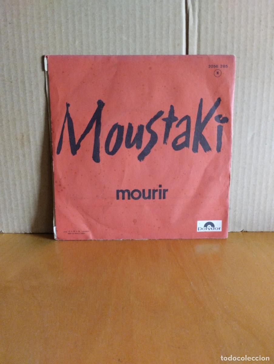 Discos de vinilo: MOUSTAKI --- SANS LA NONMER - Foto 2