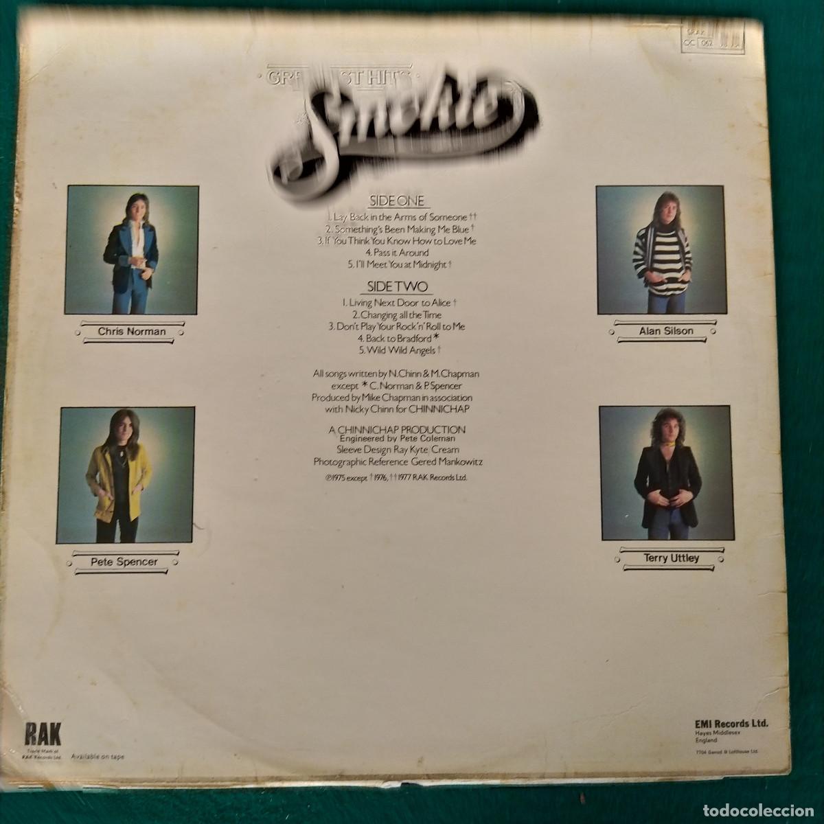 Discos de vinilo: Smokie &ndash; Greatest Hits = Grandes Exitos - Foto 2