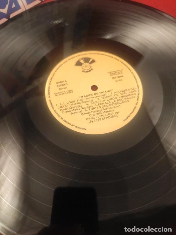 Discos de vinilo: MARIF&Eacute; DE TRIANA - MUSEO DE LA COPLA - 1988 - LP - Foto 2