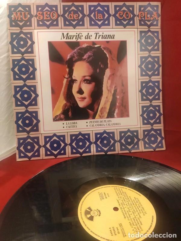 Discos de vinilo: MARIF&Eacute; DE TRIANA - MUSEO DE LA COPLA - 1988 - LP - Foto 1