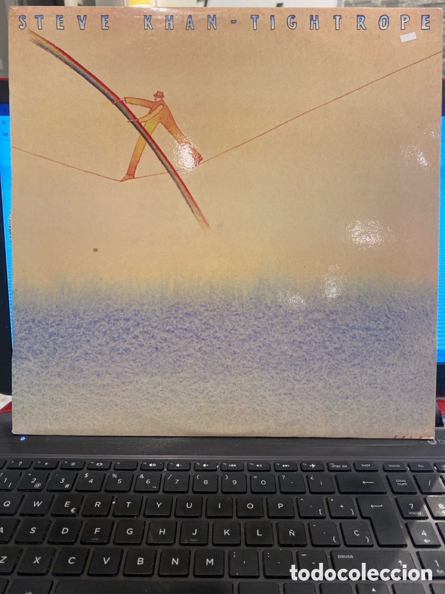 Discos de vinilo: STEVE KHAN - TIGHTROPE LP SPAIN 1978 - Foto 1